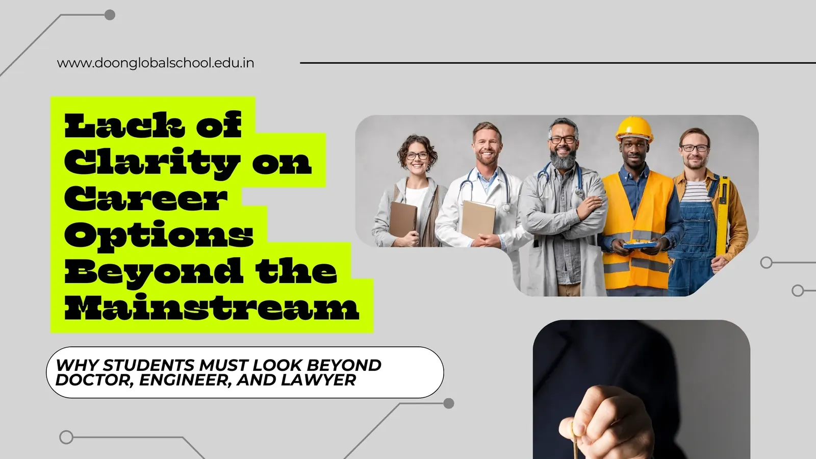 Career Options Beyond the Mainstream: Beyond Doctor, Engineer, and Lawyer
